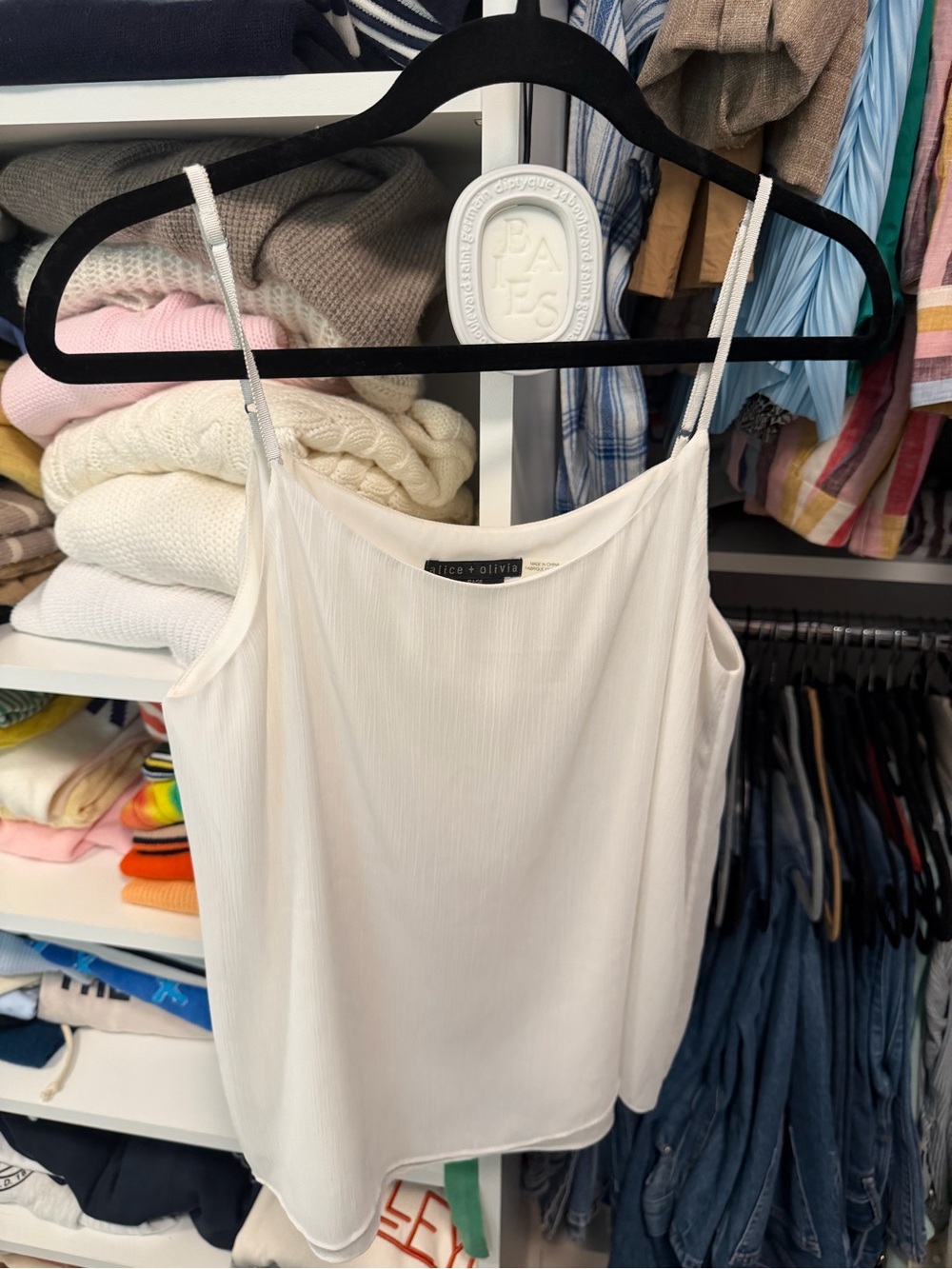 alice + olivia White Top